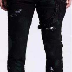 Embellish Jeans - Tactical Denim - Black - EMBF121-118