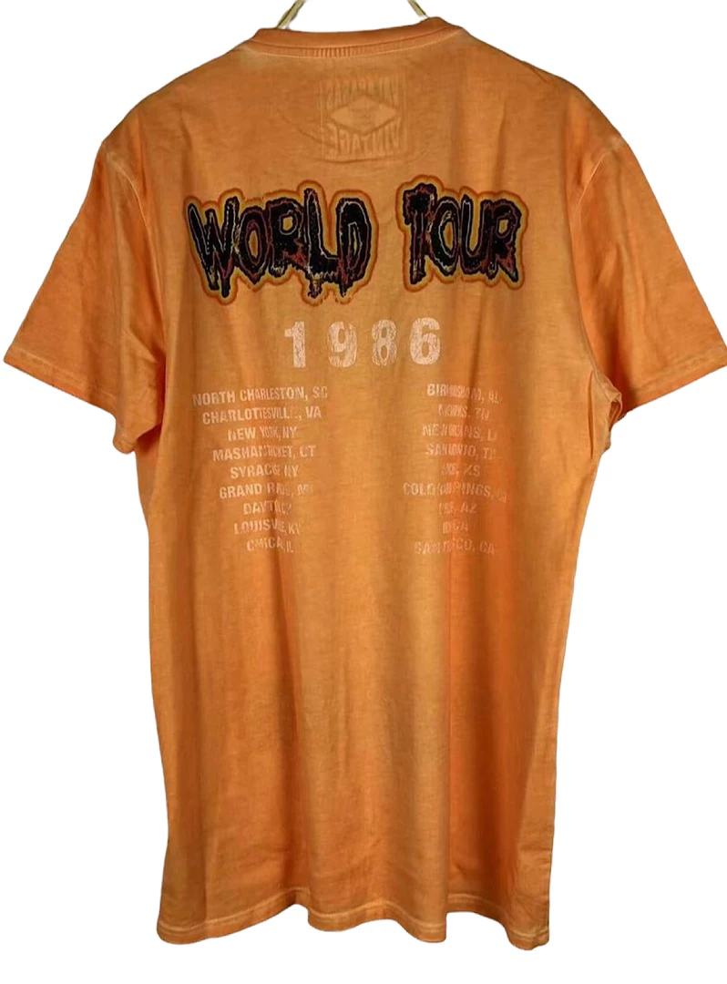 Valabasas T-Shirt - Beware - Vintage Orange Shop All 2 Valabasas T-Shirt - Beware - Vintage Orange Shop All