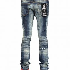 Shop All Cult Of Individuality Jeans - Punk Super Skinny Belted - Forest - 621B10-SS04U