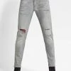 G-Star Jeans - 3301 Slim - Vintage Ripped Oreon Grey - 51001-C293 Shop All