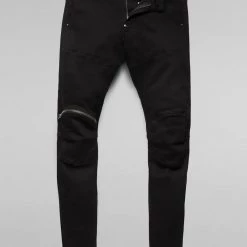 G-Star Jeans - 5620 3D Zip Knee Skinny - Pitch Black - D01252-B964 Shop All