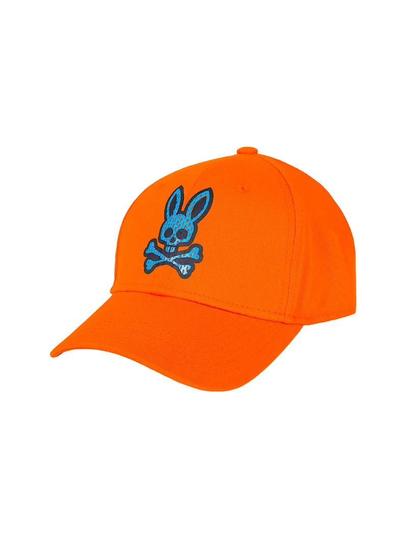 Psycho Bunny Hat - Men's Jordan Mesh Baseball Cap - Alloy Orange - SP22 - B6A351S1HT Shop All 1 Psycho Bunny Hat - Men's Jordan Mesh Baseball Cap - Alloy Orange - SP22 - B6A351S1HT Shop All