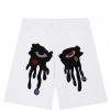Roku Studio Shorts - Rhinestone Eyes - White - RK3480390 Shop All