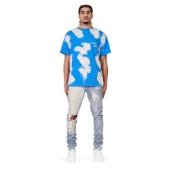 Purple-Brand Jeans - Big Bleach Blowout - Indigo - P002-INBB222