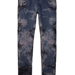 Purple-Brand Jeans - Tie Dye - Black And Purple - P001 Shop All