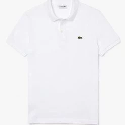 Lacoste T-Shirt - Slim Polo - White - PH4012 Shop All