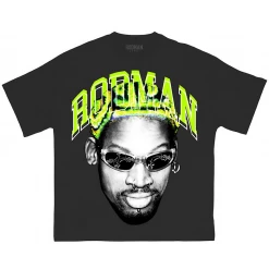 Rodman T-Shirt - Shades - Black