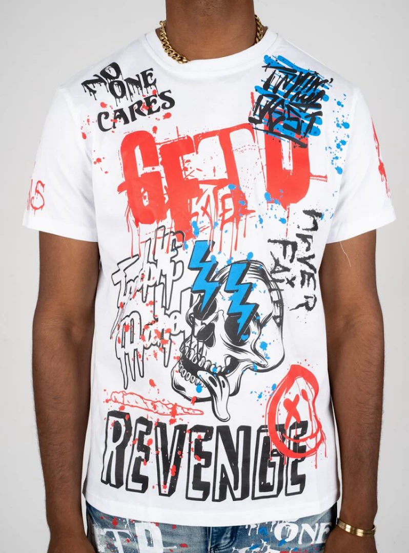 GFTD T-Shirt - Andrews - White Shop All 1 GFTD T-Shirt - Andrews - White Shop All