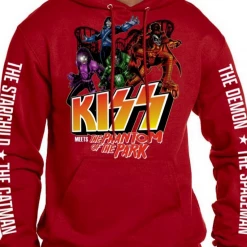 Shop All Premium Garage Hoodie - Phantom Of The Park - Red - K3015