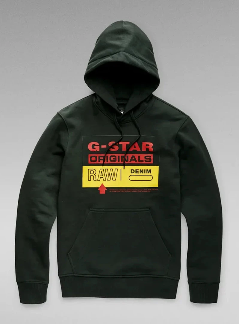 Shop All G-Star Hoodie - Originals - Cloack - D20696 1 Shop All G-Star Hoodie - Originals - Cloack - D20696
