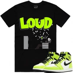 Pg Apparel T-Shirt - Loud - Black And Neon