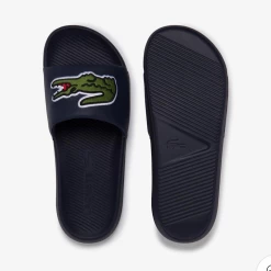Lacoste Slides - Croco - Navy - 7-39CMA00622S3 Shop All