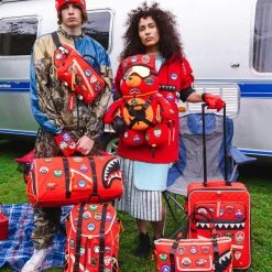 Sprayground Bag - Patches Soft Shell Carry-On Luggage - Red - 910CL140NSZ Shop All