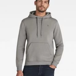 G-Star Hoodie - Premium Core - Charcoal - D16121 Shop All