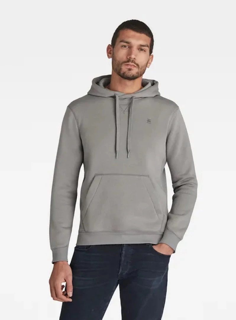G-Star Hoodie - Premium Core - Charcoal - D16121 Shop All 2 G-Star Hoodie - Premium Core - Charcoal - D16121 Shop All