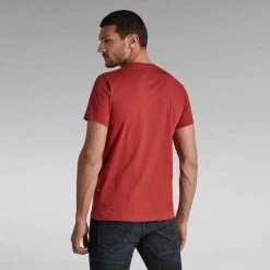 G-Star T-Shirt - Double Layer - Rusty Red - D20722 5 G-Star T-Shirt - Double Layer - Rusty Red - D20722