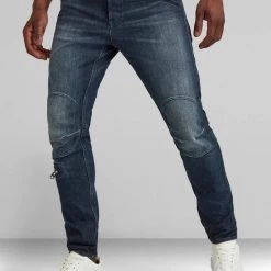 G-Star Jeans - Pilot 3D Slim - Worn In Hale Navy - D20505-B767 Shop All