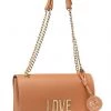 Moschino Bag - Flap Logo Chain Large - Tan - JC4099PP1DLJ020A