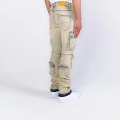 Shop All Pheelings Jeans - Never Look Back Cargo Flare Stacked - Sand Wash - PH-SS22-80 7 Shop All Pheelings Jeans - Never Look Back Cargo Flare Stacked - Sand Wash - PH-SS22-80
