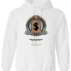 Outrank Hoodie - Money Gets Me - White - OR1932H