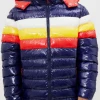 Roku Studio Puffer Jacket - Colorblock - Navy - RK6480490 Shop All