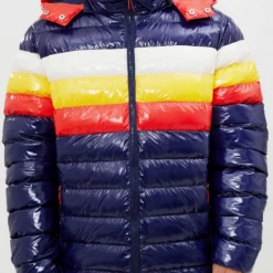 Roku Studio Puffer Jacket - Colorblock - Navy - RK6480490 Shop All
