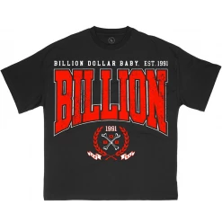 Billion Dollar Baby T-Shirt - Seal - Black And Red