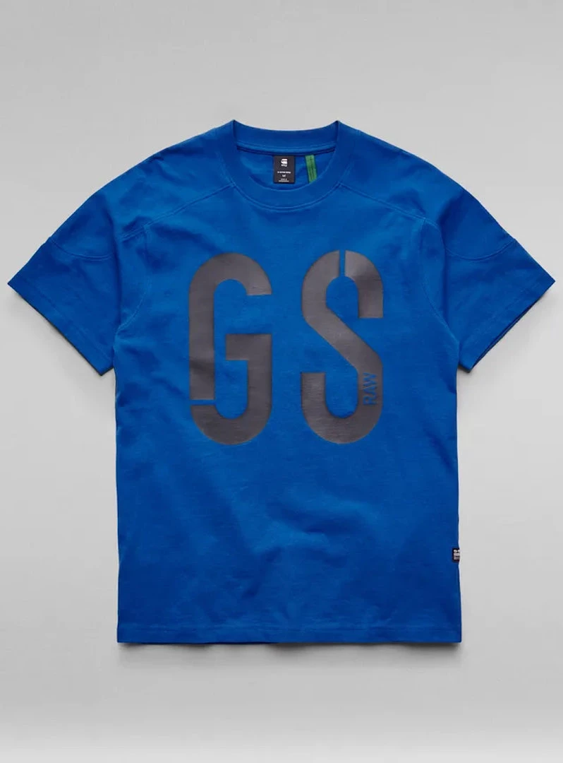 G-Star T-Shirt - Rugby Graphic Loose - Lighting Blue - D20392 Shop All 1 G-Star T-Shirt - Rugby Graphic Loose - Lighting Blue - D20392 Shop All