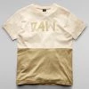 Shop All G-Star T-Shirt - 7411 Logo - Dk Talc - D21184