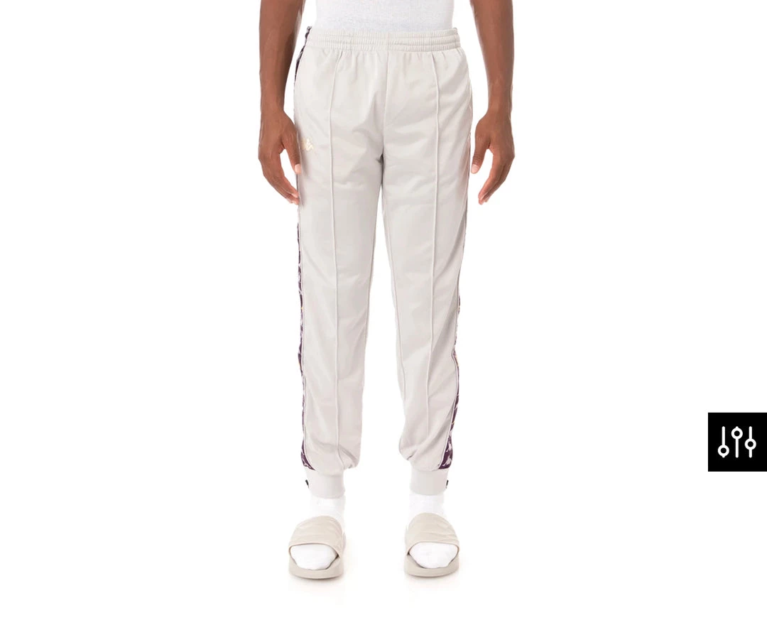 Kappa Tracksuit - 222 Banda Dullo - Grey With Violet And Yellow - 3113L9W 4 Kappa Tracksuit - 222 Banda Dullo - Grey With Violet And Yellow - 3113L9W