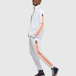 Psycho Bunny Tracksuit - Jordan Mesh - White - SP22 - B6S322S1CP