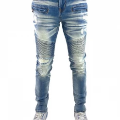 Preme Jeans - Moto Biker - Indigo - PR-WB-721 Shop All