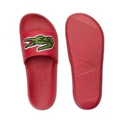 Lacoste Slides - Croco - Red - 7-38CMA0073T2Q Shop All