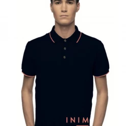 Shop All Inimigo T-Shirt - Big Stamp Polo - Navy - IPL8138