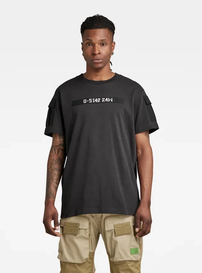G-Star T-Shirt - Utility Pocket - Black - D21228 2 G-Star T-Shirt - Utility Pocket - Black - D21228