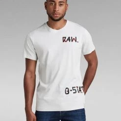 G-Star T-Shirt - Multiple 7411 - Nimbus Cloud - D21222 Shop All