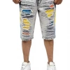 Switch Shorts - Rips & Colors - Ice Grey - SS2705 Shop All