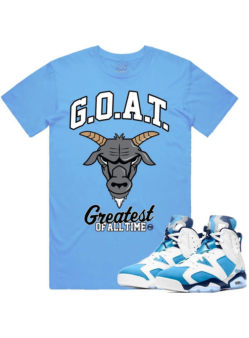 PG Apparel T-Shirt - Goat - Carolina Blue Shop All 1 PG Apparel T-Shirt - Goat - Carolina Blue Shop All
