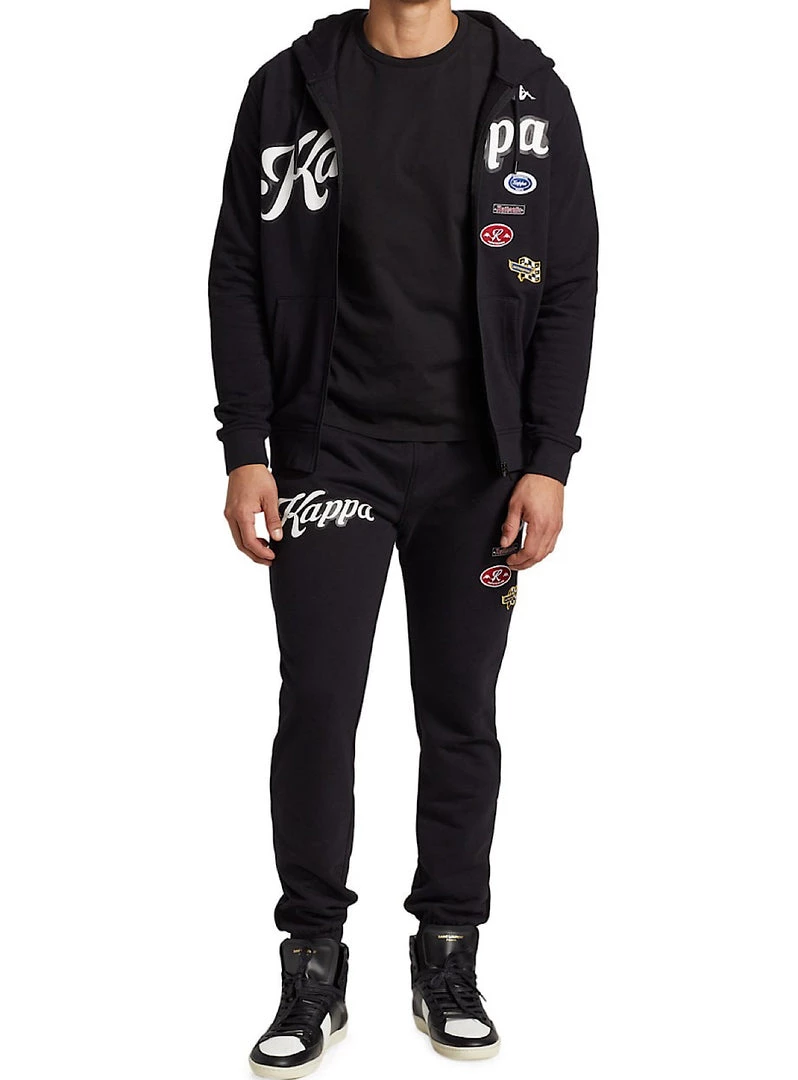 Kappa Sweatsuit - Authentic Rode - Black Rode - 371B4XW Shop All 1 Kappa Sweatsuit - Authentic Rode - Black Rode - 371B4XW Shop All