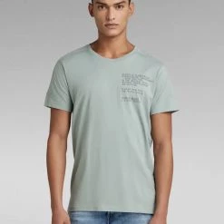 G-Star T-Shirt - Korpaz Logos - Iceberg Green - D21376