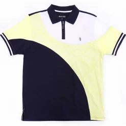 Makobi T-Shirt - Monogram Polo - Light Yellow - M201