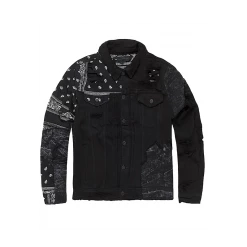 Jordan Craig Kids Jacket - Bandana - Noir - 91556K Shop All