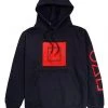 Clearance 3Forty Inc Hoodie - Square - Black