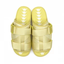 Kappa Slides - 222 Banda Mitel 4 - Light Green And White - 35554W Shop All