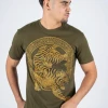 Platini T-Shirt - Tiger - Olive - STT8307
