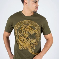 Platini T-Shirt - Tiger - Olive - STT8307