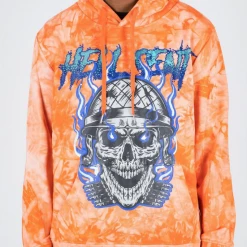 GFTD Hoodie - Fisk - Orange Clearance