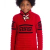 Shop All LCR Kids Sweater - Knit - Red - K-6335