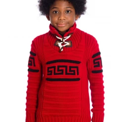 Shop All LCR Kids Sweater - Knit - Red - K-6335
