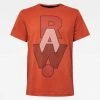 G-Star T-Shirt - Raw Graphic - Cinammon Orange - D17651